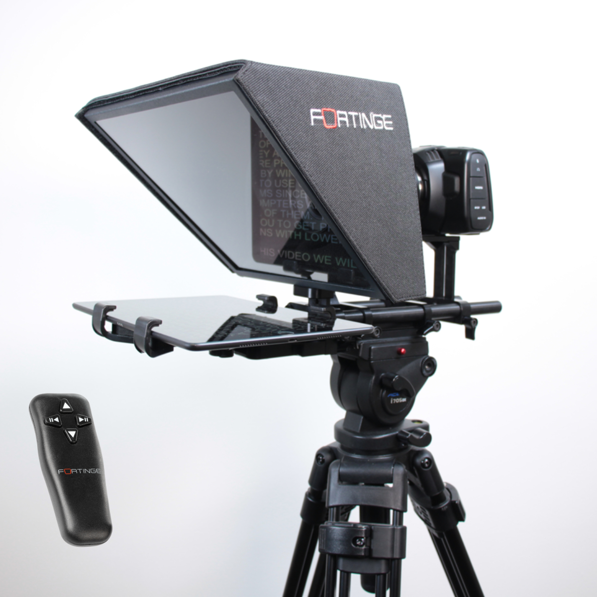 Fortinge NOA Tablet Teleprompter with BT1 Hand Controller | Up to 11"