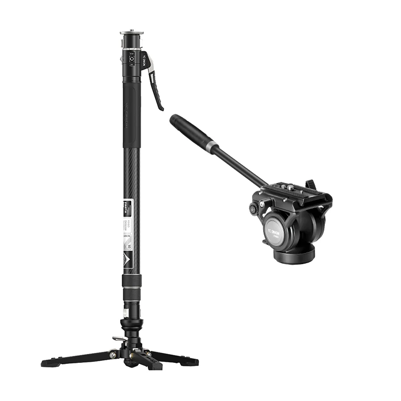 YC Onion Pineta Pro Carbon Fiber Monopod & FH60