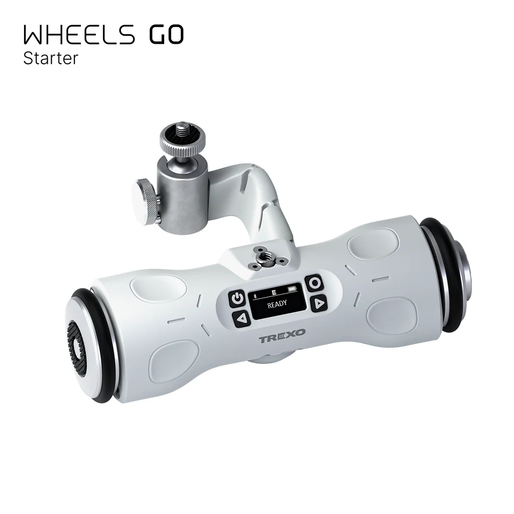 Trexo Wheels Go Motorised Camera Dolly with AI Face Tracking & Turntable-Starter